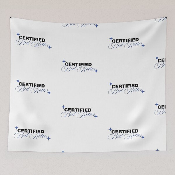 Item preview, Certified Bed Rotter | Funny Lazy Day Typography Design designed and sold by Gracie_Designs.