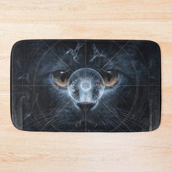Item preview, Black Cat With Sphere designed and sold by Shannon Hilson.