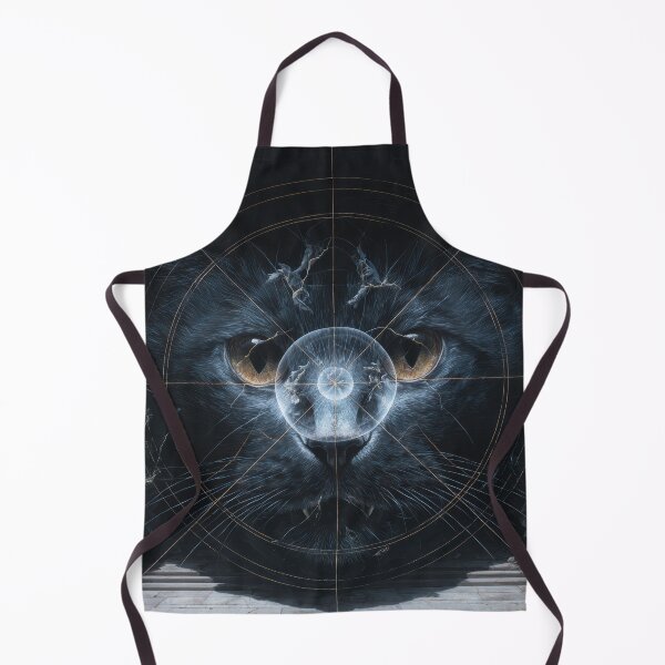 Item preview, Black Cat With Sphere designed and sold by Shannon Hilson.