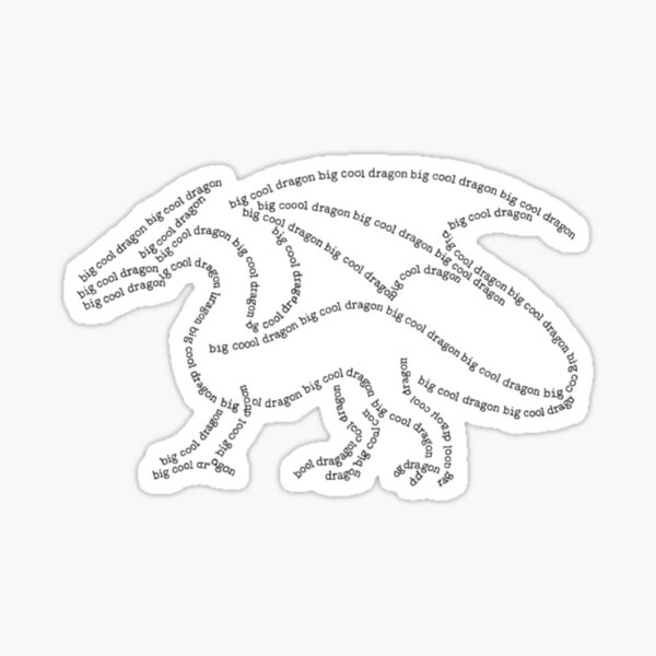 Item preview, Big Cool Dragon designed and sold by Krust Punks.