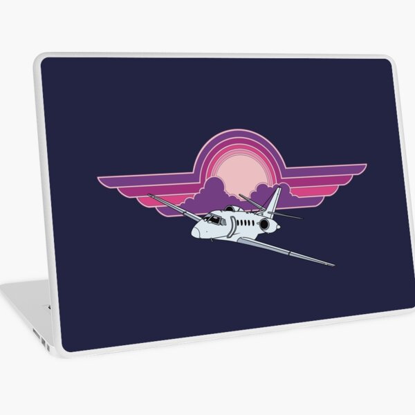 Aperçu de l'œuvre Ailes de pilote de jet Cessna Citation, conception aéronautique créée et vendue par skye-studio.