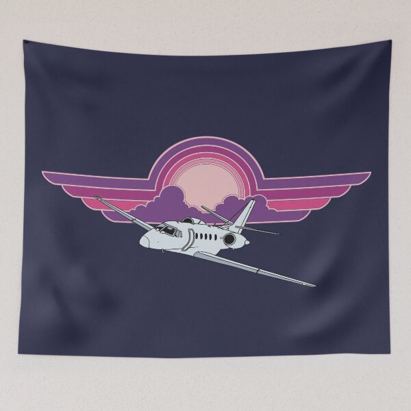Item preview, Cessna Citation Jet Pilot Wings Aviation Design designed and sold by skye-studio.