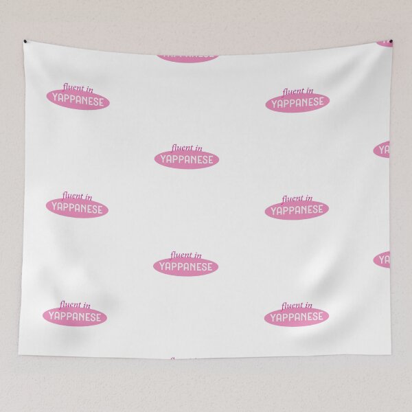 Item preview, Fluent in Yappanese | Funny Talkative Girl Typography designed and sold by Gracie_Designs.