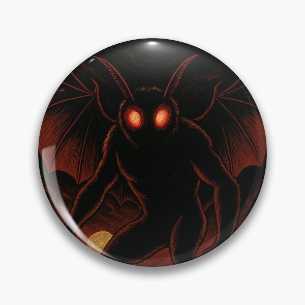 Item preview, The Mothman Graphic Tee designed and sold by NE Design.