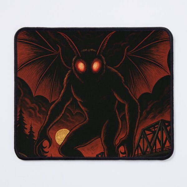 Item preview, The Mothman Graphic Tee designed and sold by NE Design.