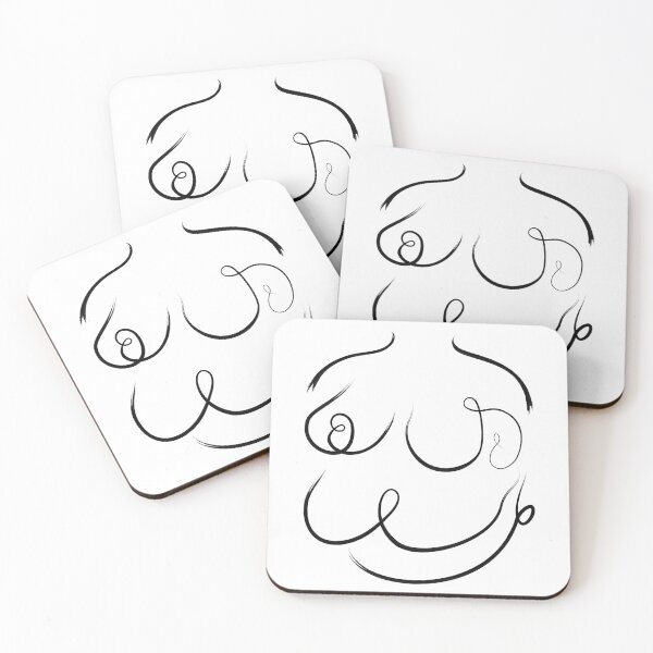 Item preview, Bold & Beautiful – Abstract Form Line Art (Front View) designed and sold by spooniecentral.