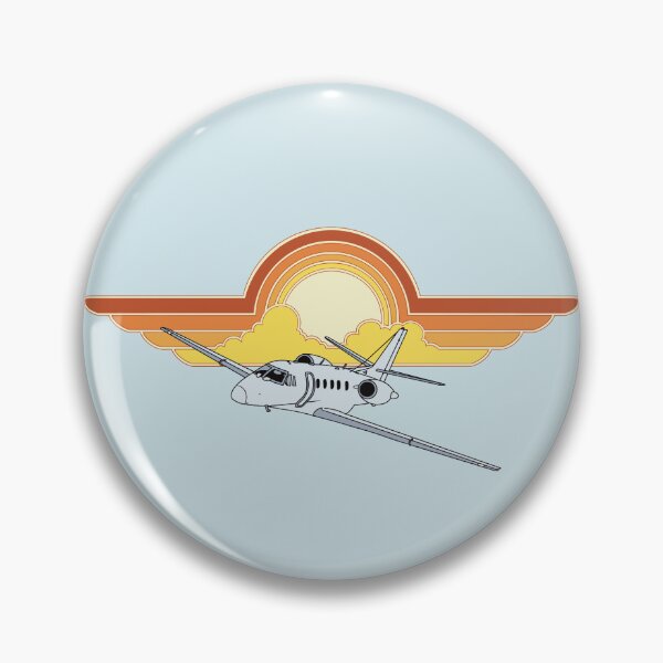 Item preview, Cessna Citation Jet Pilot Wings Aviation Design designed and sold by skye-studio.