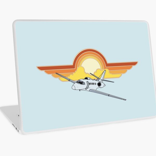 Aperçu de l'œuvre Ailes de pilote de jet Cessna Citation, conception aéronautique créée et vendue par skye-studio.