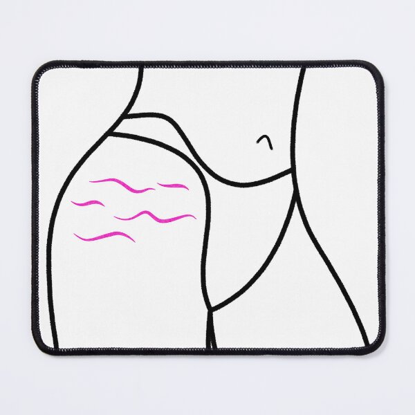 Item preview, Stretch Marks Body Positive Bikini Line Art designed and sold by spooniecentral.