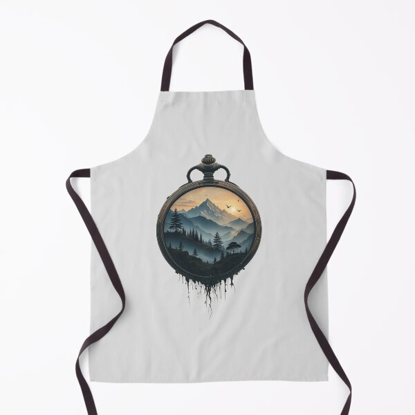 Item preview, Pocket Watch Landscape – Nature Meets Time designed and sold by Dino-Lune.