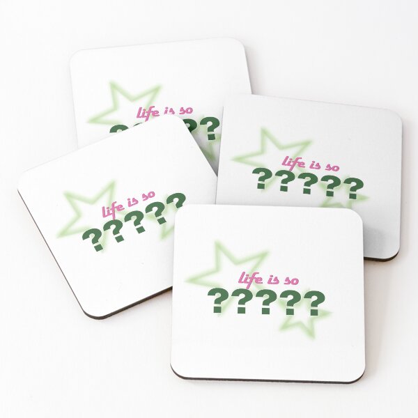 Item preview, Life Is So ?????? | Funny Confused Aesthetic Design designed and sold by Gracie_Designs.