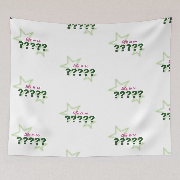 Item preview, Life Is So ?????? | Funny Confused Aesthetic Design designed and sold by Gracie_Designs.