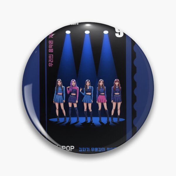 Item preview, K-Pop Girl Group Stamp Design designed and sold by KiwiRider.