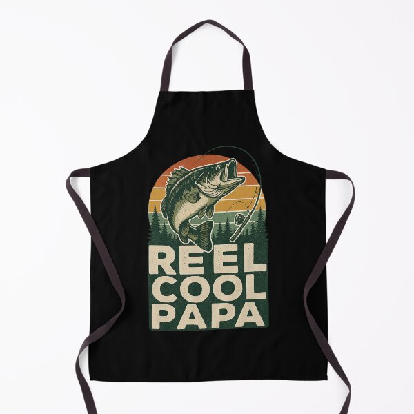 Item preview, Reel Cool Papa Fishing Retro Sunset Outdoor designed and sold by Alex Songs.