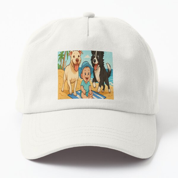 Item preview, Babys erster Strandtag mit Hunden designed and sold by Moshop08.