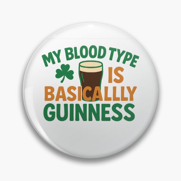 Item preview, Guiness in the blood designed and sold by Mike's Tees.