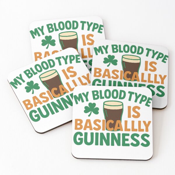 Item preview, Guiness in the blood designed and sold by Mike's Tees.
