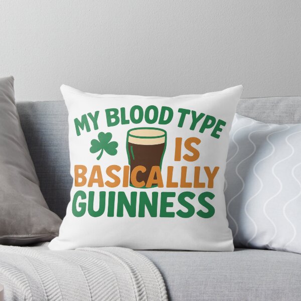 Item preview, Guiness in the blood designed and sold by Mike's Tees.
