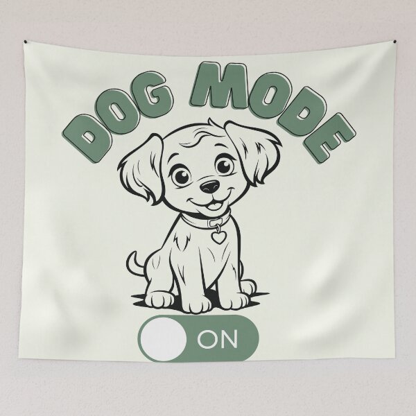 Item preview, Dog Mode ON, Cute Puppy Cartoon Pet Lover Design designed and sold by dmr studio.
