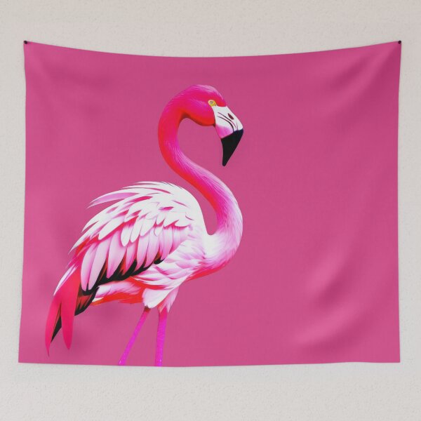 Item preview, Flamingo Standing Pose Art designed and sold by CTM ArtStudio.