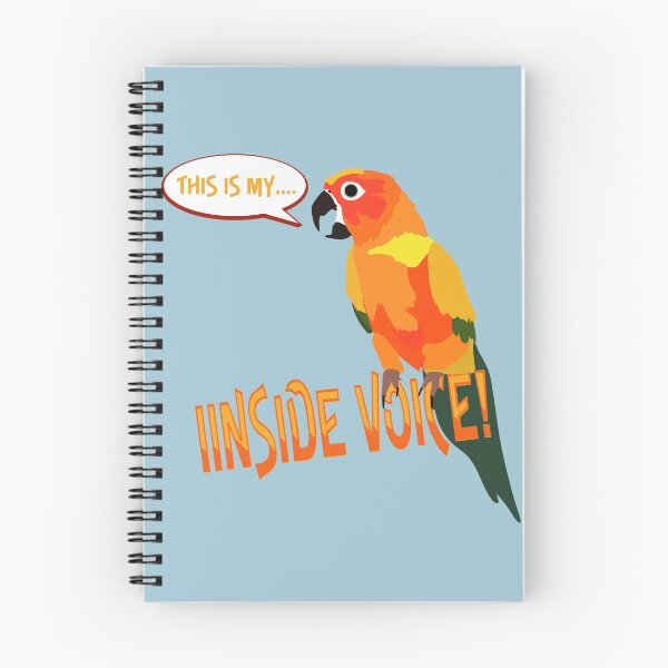 Item preview, Inside Voice - Screaming Sun Conure Bird designed and sold by The Pet Shop.