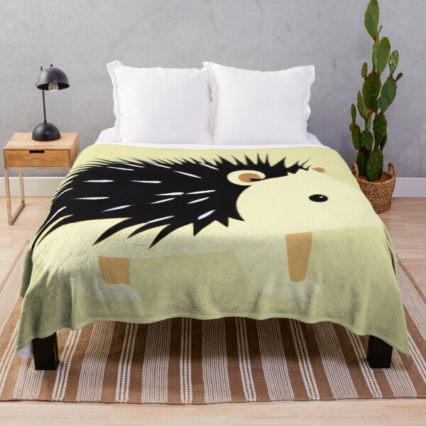Item preview, Porcupine Side Profile Art designed and sold by CTM ArtStudio.
