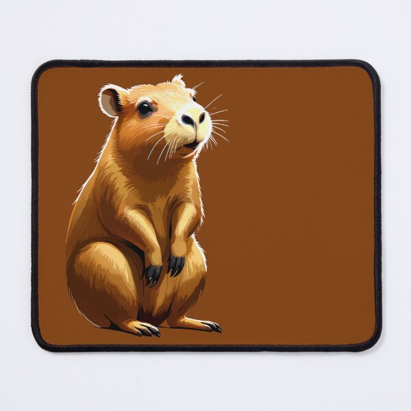 Item preview, Relaxed Capybara Illustration designed and sold by CTM ArtStudio.