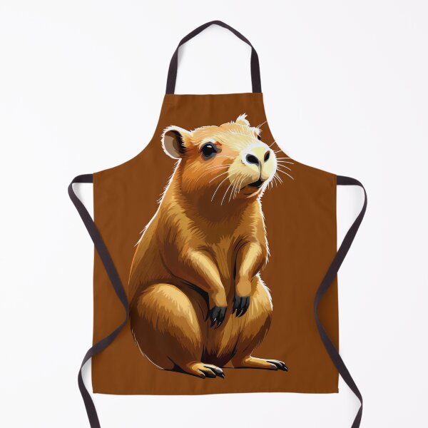 Item preview, Relaxed Capybara Illustration designed and sold by CTM ArtStudio.