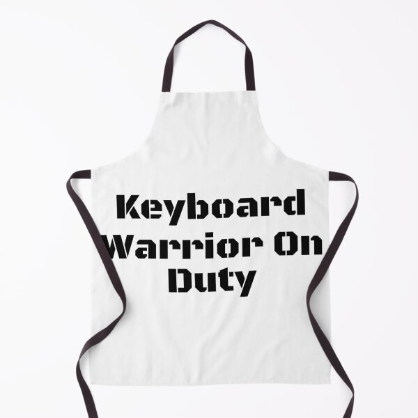 Item preview, Keyboard Warrior On Duty designed and sold by Ninjacatoff.