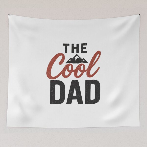 Item preview, The Cool Dad Retro Bold Typography designed and sold by Alex Songs.