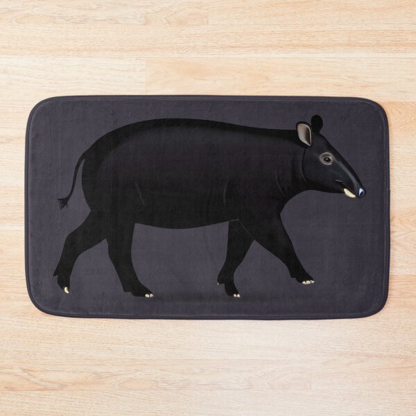 Item preview, Tapir Side View Flat Design designed and sold by CTM ArtStudio.