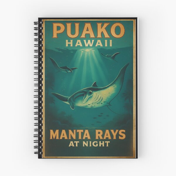 Item preview, Manta Rays at Night designed and sold by Pono Aloha Designs.