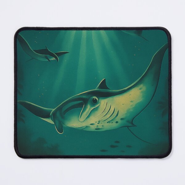 Item preview, Manta Rays at Night designed and sold by Pono Aloha Designs.