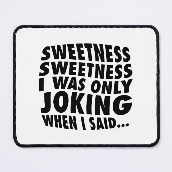 Item preview, Sweetness – Emotional Wavy Lettering (Black) designed and sold by didijuca.