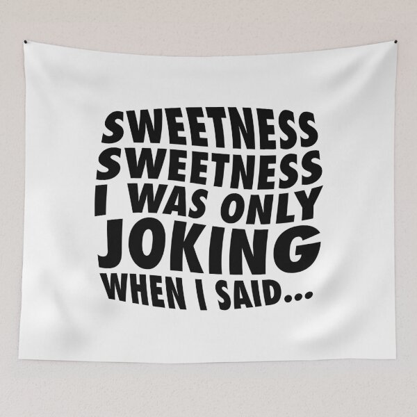 Item preview, Sweetness – Emotional Wavy Lettering (Black) designed and sold by didijuca.