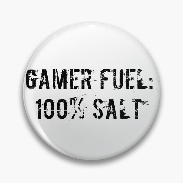 Item preview, Gamer Fuel: 100% Salt designed and sold by Ninjacatoff.