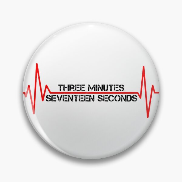 Item preview, Three Minutes Seventeen Seconds designed and sold by RuthandRose.