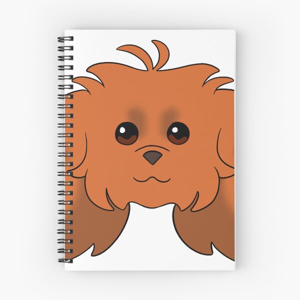 Item preview, Red Long Ear Maltipoo designed and sold by OliRoseArt.