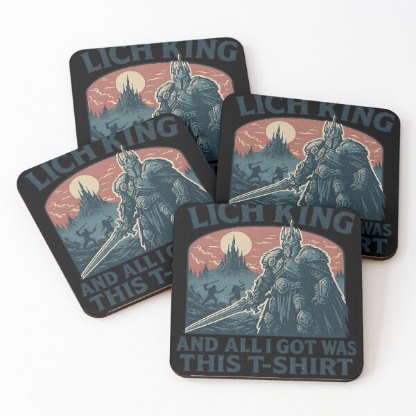 Item preview, I Fought Lich King and All I Got Was This T-Shirt designed and sold by Kromgolcamis.