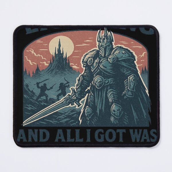 Item preview, I Fought Lich King and All I Got Was This T-Shirt designed and sold by Kromgolcamis.