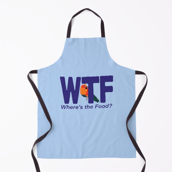 Item preview, WTF Where’s the Food - Parrot Bird Sun Conure designed and sold by The Pet Shop.