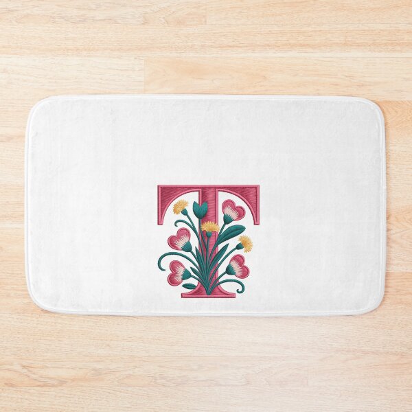 Item preview, Monogram Botanical T designed and sold by Interrupt Art.