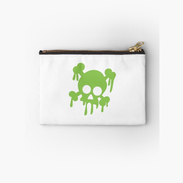 Item preview, Skull and Crossbones Dripping Green designed and sold by Polarisofficial.