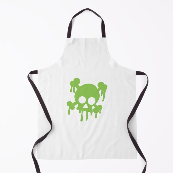 Item preview, Skull and Crossbones Dripping Green designed and sold by Polarisofficial.