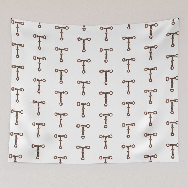 Item preview, Monogram Steampunk T designed and sold by Interrupt Art.