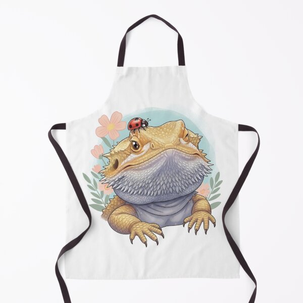 Item preview, Gentle Encounter – Bearded Dragon & Ladybug designed and sold by Kindfolk.