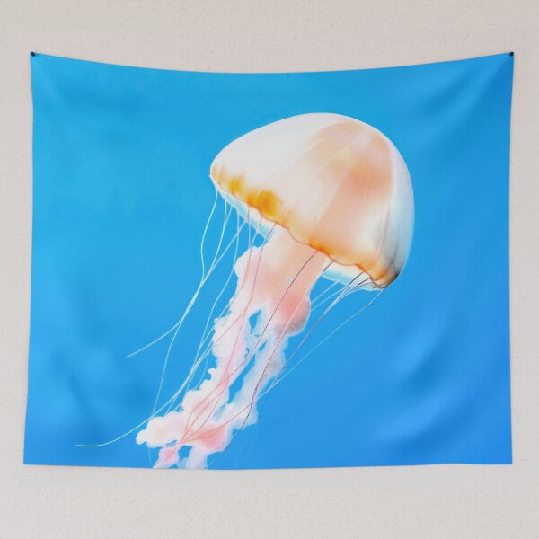 Item preview, Jellyfish in Sunlit Ocean designed and sold by CTM ArtStudio.