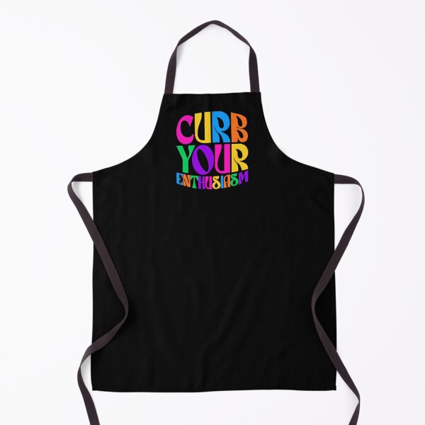 Item preview, Curb Your Enthusiasm – Groovy Rainbow Lettering (Color) designed and sold by didijuca.