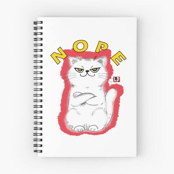 Item preview, Cat with attitude NOPE designed and sold by Lisa Phelan Artist.