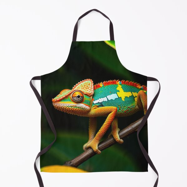 Item preview, Colorful Chameleon in Jungle designed and sold by CTM ArtStudio.